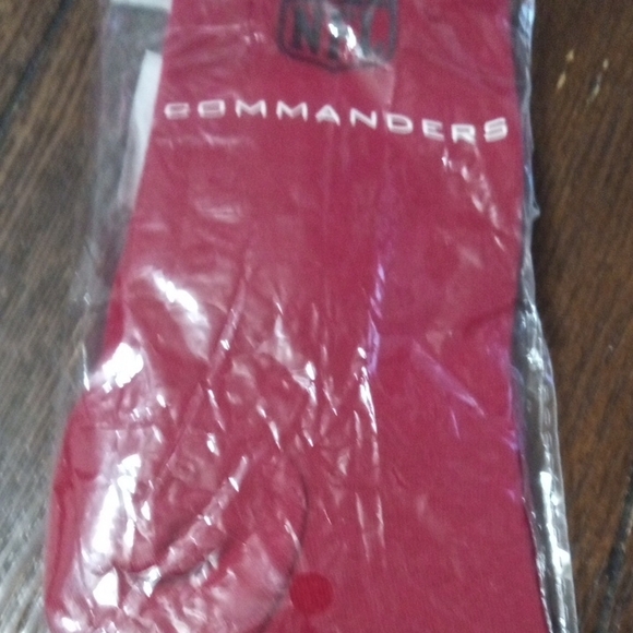Custom Made Commanders Maroon Socks - Picture 3 of 3